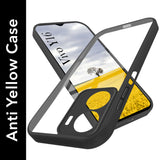 For Vivo Y16 Back Cover Case Ultra-Hybrid (Lifetime Anti Yellow | Anti Scratch | Crystal Clear Shockproof)