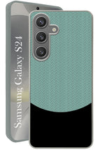 For Samsung Galaxy S24 Back Cover Case (Elegant PU Leather Finish | Premium Minimalist Professional | Camera Protection Bump)
