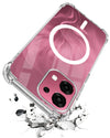 For Oppo F31 5G | Oppo F33 5G Back Cover Shockproof Crystal-Clear (Magsafe Wireless Support | Drop & Camera Protection | Hard Polycarbonate)