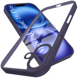 For Apple iPhone 16 Plus Back Cover Case (Lifetime Anti Yellow | Anti Scratch | Crystal Clear Shockproof)