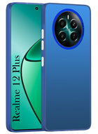 For Realme 12 Plus Hard Back Cover Case (Velvet Touch | Professional Glossy Finish | Camera Protection Bump)