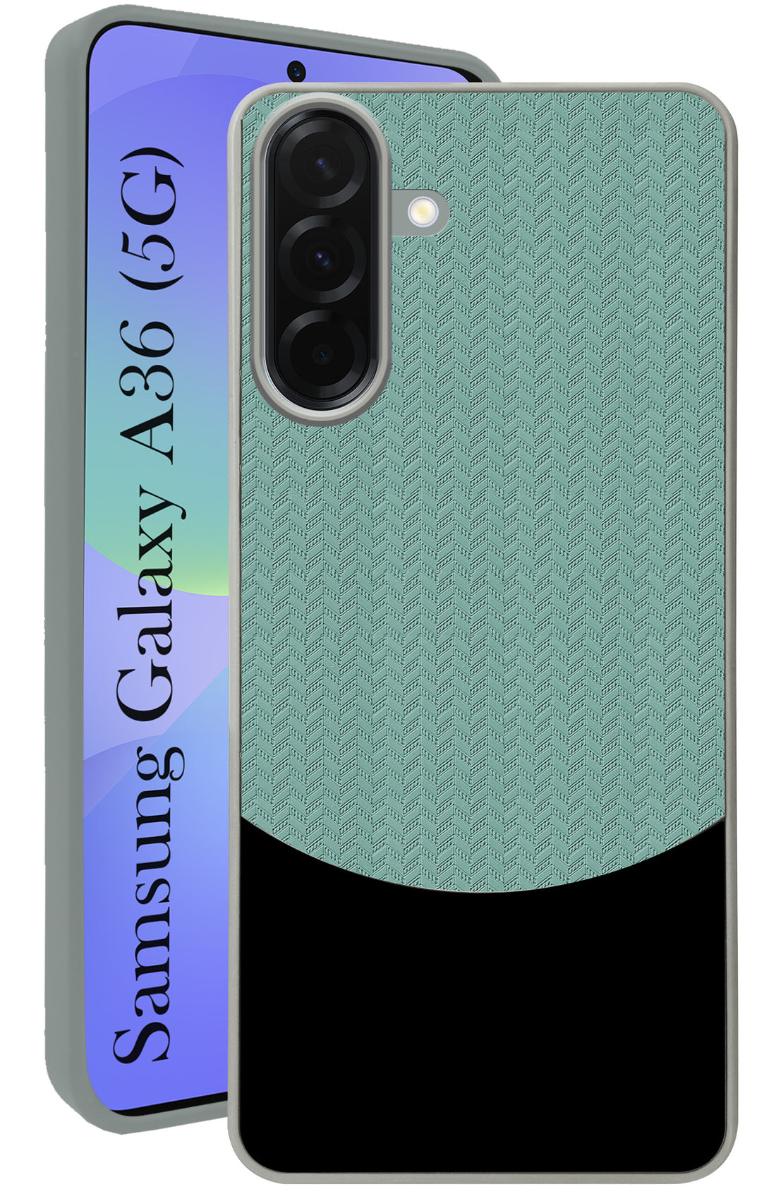 For Samsung Galaxy A36 5G Silicone Finish Back Cover Case (Premium Minimalist Professional Feel | Camera Protection Bump)