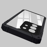 For Vivo iQOO Z10x Back Cover Case (Ultimate Shockproof Bumpers | Anti Yellow | Rugged Armor | Hybrid PC | Black )