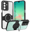 For Samsung Galaxy A26 5G Back Cover Case with stand (Built-in Ring Holder Kickstand | Lifetime Anti Yellow | Camera Protection)