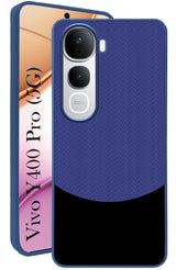 For Vivo Y400 Pro Silicone Finish Back Cover Case (Premium Minimalist Professional Feel | Camera Protection Bump)