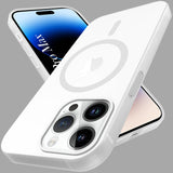 For Apple iPhone 14 Pro Max Back Cover Case (Frosted Matte Feel | MagSafe Compatible Wireless Charging | Polycarbonate Material)