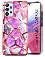 For Samsung Galaxy A53 5G Back Cover Case ( Dual Design Glitter Sparkle and Detachable Diamond Print Case | Soft and Flexible)