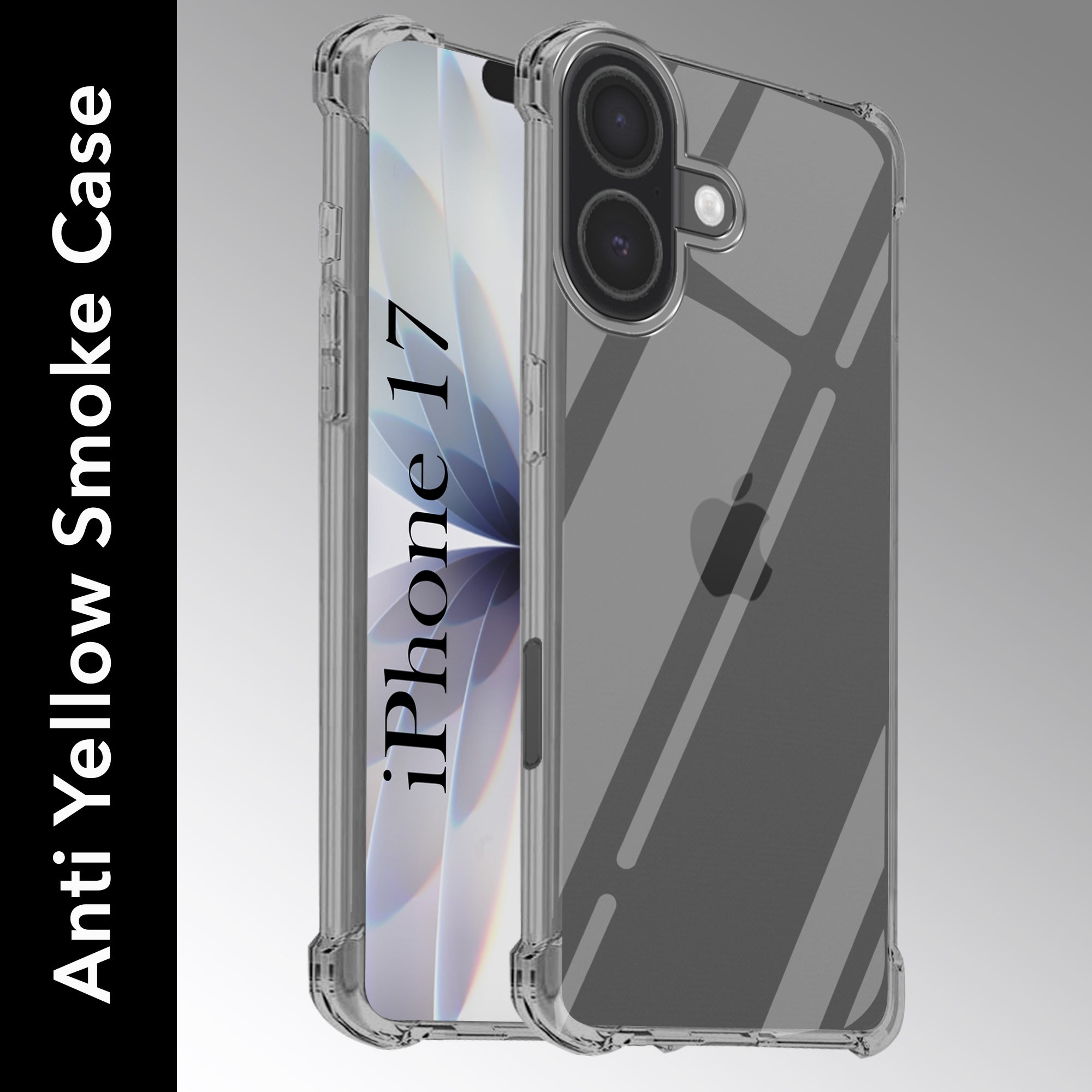 For Apple iPhone 17 Back Cover (Anti Yellow Case | Drop & Camera Protection | Hard Polycarbonate)