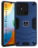 For Xiaomi Mi Redmi 10 Power | 10 (India) Back Cover Case (Lightweight Hybrid Armor Shockproof Polycarbonate)