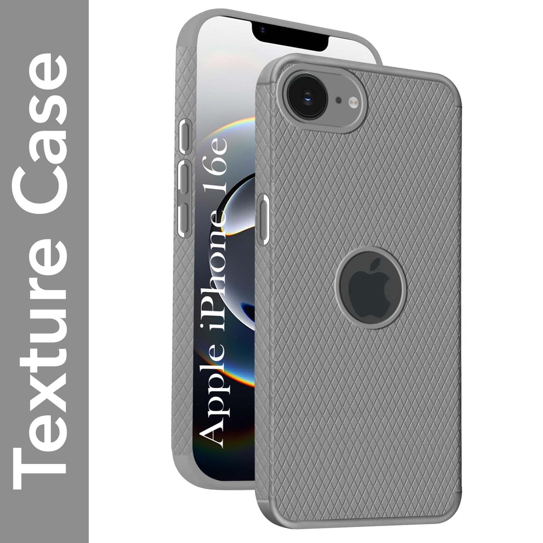 For iPhone 16e | iPhone 17e Back Cover Case (Liquid Silicone | Side Grip | Camera Protection)
