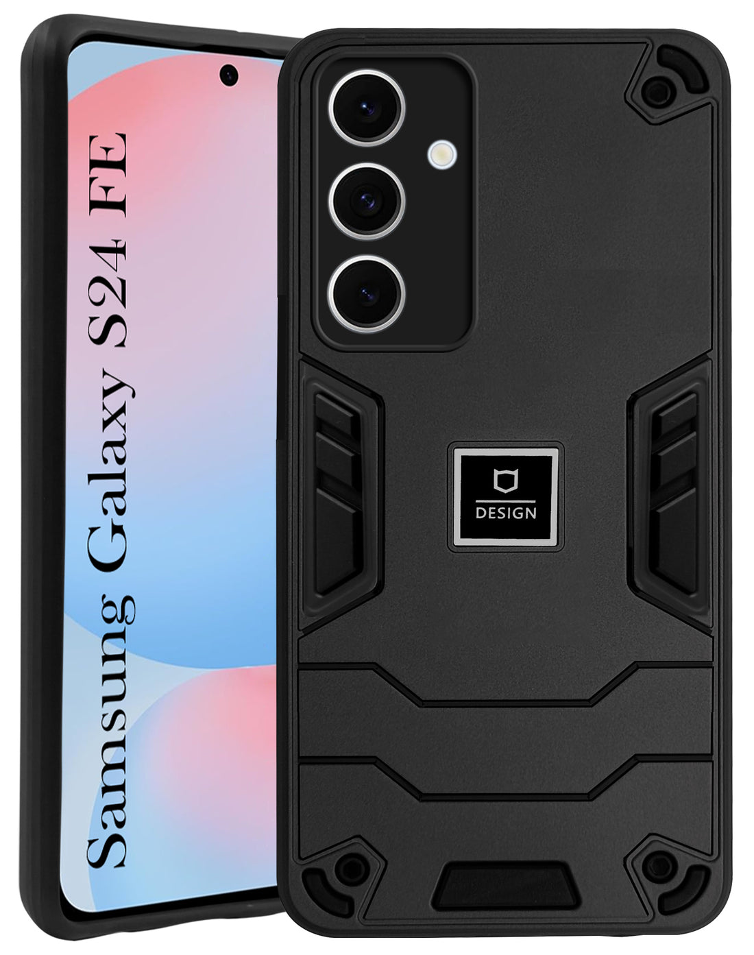 For Samsung Galaxy S24 FE Back Cover Case (Lightweight Hybrid Shockproof Polycarbonate)