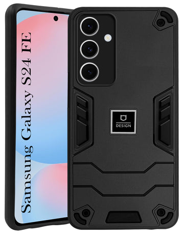For Samsung Galaxy S24 FE Back Cover Case (Lightweight Hybrid Shockproof Polycarbonate)