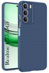For Realme C75 5G Back Cover Cas (Liquid Silicone | Side Grip | Camera Protection)