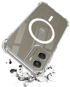 For Motorola Moto G06 Power Back Cover Shockproof Crystal-Clear (Magsafe Wireless Support | Drop & Camera Protection | Hard Polycarbonate)