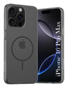 For Apple iPhone 16 Pro Max Back Cover Case Silicone (Slim Paper Thin | Camera Protection Bump | Minimalist Professional | Soft Flexible)