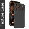 For Apple iPhone 17 Pro Max Back Cover Case (Camera Protection | Side Grip Texture | Soft and Flexible)