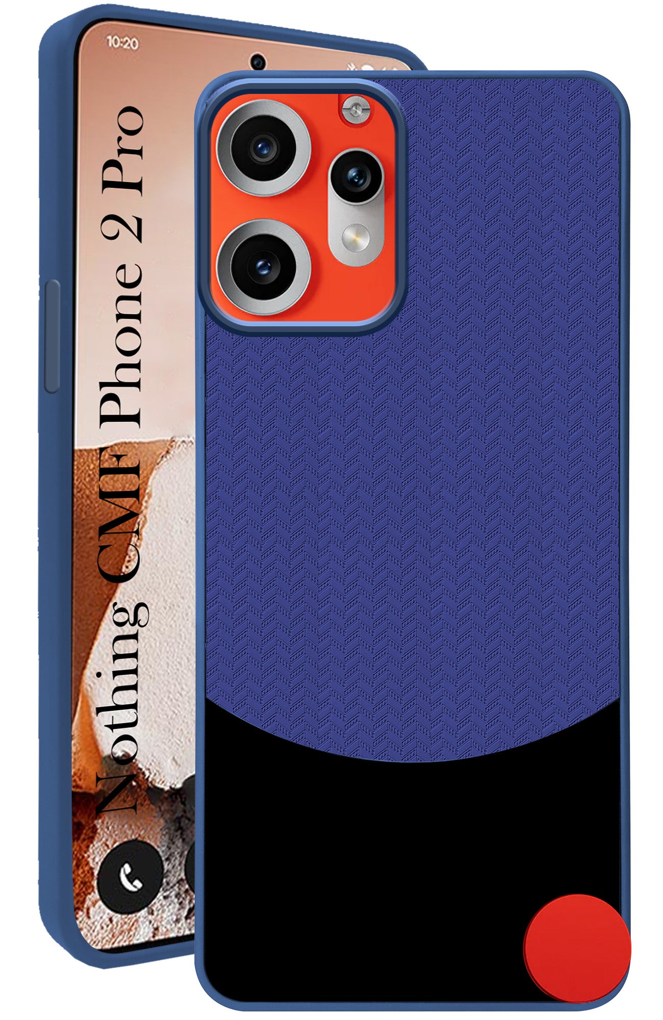 For Nothing CMF Phone 2 Pro Silicone Finish Back Cover Case (Premium Minimalist Professional Feel | Camera Protection Bump)