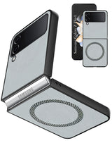 For Samsung Galaxy Z Flip 4 5G Back Cover Case ( Dual Color Matte Finish | Full Camera Protection | Sleek and Professional)