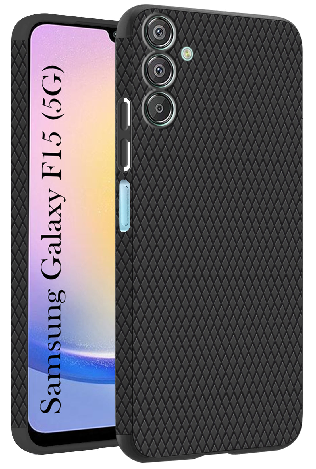 For Samsung Galaxy F15 5G Back Cover Case (Liquid Silicone | Side Grip | Camera Protection)