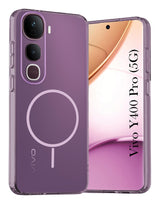 For Vivo Y400 Pro Back Cover Case Silicone (Slim Paper Thin | Camera Protection Bump | Minimalist Professional | Soft Flexible)