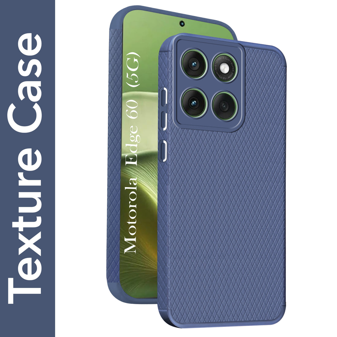 For Motorola Moto Edge 60 Back Cover Case (Liquid Silicone | Side Grip | Camera Protection)
