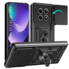 For Redmi note 15 | Redmi note 15 SE (5G) Back Cover Case Hybrid Armor (Sliding Shutter Camera Protection | Polycarbonate |Ring Holder Kickstand)
