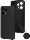 For Nothing Phone 3A Lite Back Cover Case (Matte Finish Silicone with Inside Fiber cloth)