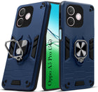 For Oppo A5 Pro Back Cover Case (Shockproof Dual Layer Polycarbonate |Ring Holder Kickstand)