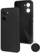 For Oneplus Nord CE 5 Back Cover Case (Matte Finish Silicone with Inside Fiber cloth)