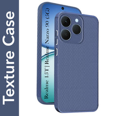 For Realme 15T | Realme Narzo 90 Back Cover Case(Camera Protection | Side Grip Texture | Soft and Flexible)