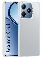 For Realme C63 Hard Back Cover Case (Velvet Touch | Professional Glossy Finish | Camera Protection Bump)