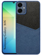 For Samsung Galaxy A06 Back Cover Case (Dual PU Leather Stitch | Professional Minimalist | Soft and Flexible)