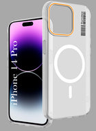 For Apple iPhone 14 Pro Back Cover Case (Soft Touch | Camera Bump Protection | MagSafe Compatible | Matte Finish)