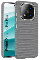 For Redmi Note 14 Pro Plus Back Cover Case  (Liquid Silicone | Side Grip | Camera Protection)