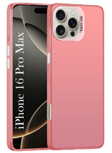 For Apple iPhone 16 Pro Max Hard Back Cover Case(Velvet Touch | Professional Glossy Finish | Camera Protection Bump)