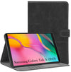 For Samsung Galaxy Tab A (2019) 10.1 Inch SM-T515/T510 Flip Cover Folio Case (PU Leather | Multi-Angle Smart Stand | Card Storage Slots | Silicone Back Pouch)