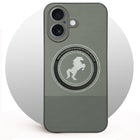 For Apple iPhone 17 Leather Finish Back Cover Case (Professional Minimalist Texture | MagSafe Compatile | Camera Protection | Sleek Sober Formal)