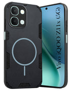 For iQOO Z11x | iQOO Z11xa 5G Back Cover Case (Slim Hybrid Armor | Shockproof Camera Protection | Rugged Dual Layer)