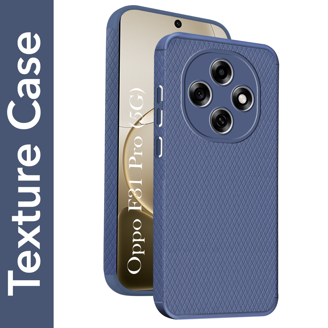 For Oppo F31 Pro Back Cover Case Liquid Silicone (Camera Protection | Side Grip Texture | Soft and Flexible)