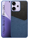 For Oppo Reno14 Pro 5G | Oppo Reno 14 Pro 5G Back Cover Case (Dual PU Leather Stitch | Professional Minimalist | Soft and Flexible)