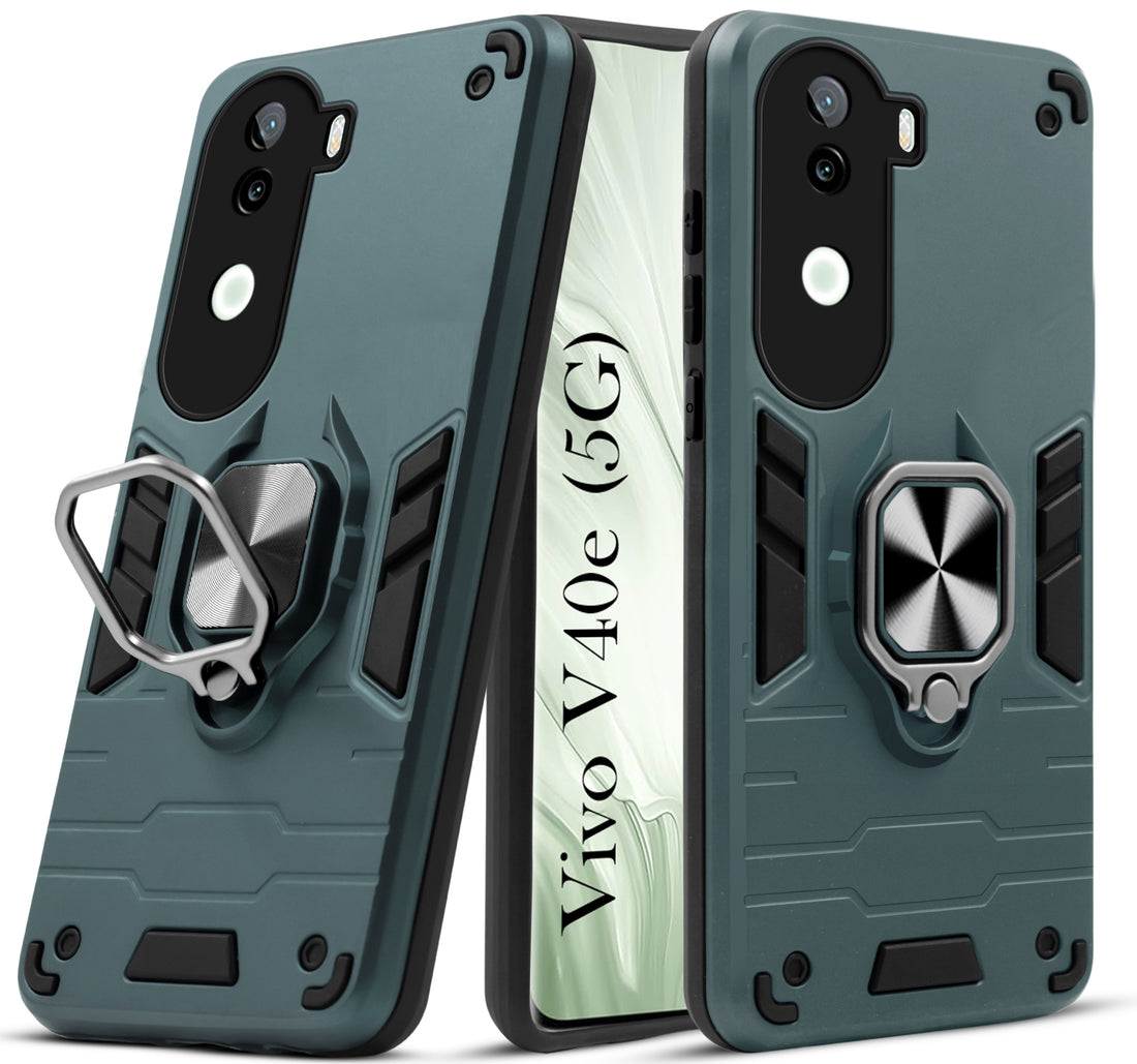 For Vivo V40e  Back Cover Case (Shockproof Polycarbonate Dual Layer Hybrid Armor)