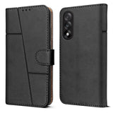 For Oneplus Nord 5 Flip Cover Case ( Stitched Leather with Magnetic Closure)
