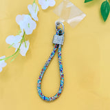 Diamond Charms with Studded Strap
