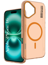 For Apple iPhone 16 Back Cover Case (Soft Touch | Camera Bump Protection | MagSafe Compatible | Matte Finish)