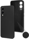For Samsung Galaxy S25 Edge  Back Cover Case (Matte Finish Silicone with Inside Fiber cloth)