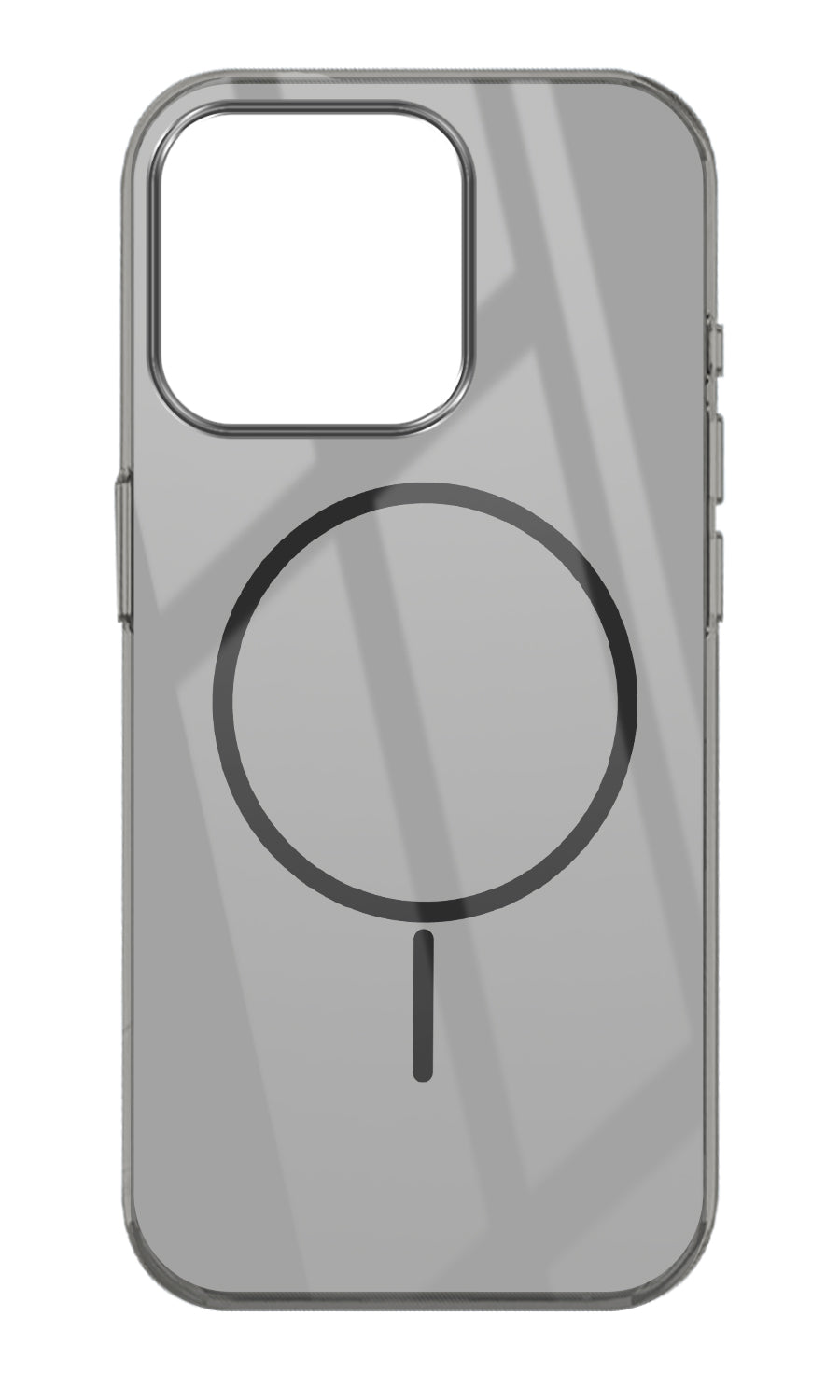 For Apple iPhone 13 Pro Back Cover Case (Crystal Clear Case | MagSafe Wireless Charging Support | Hard Anti Yellow | Camera Protection Bump)
