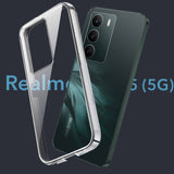 For Realme C75 5G Lifetime Anti-Yellow Clear Back Cover Case (Sleek Hard Crystal | Shockproof and Camera Protection)