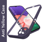 For Samsung Galaxy A22 5G Back Cover Case Ultra-Hybrid (Lifetime Anti Yellow | Anti Scratch | Crystal Clear Shockproof)