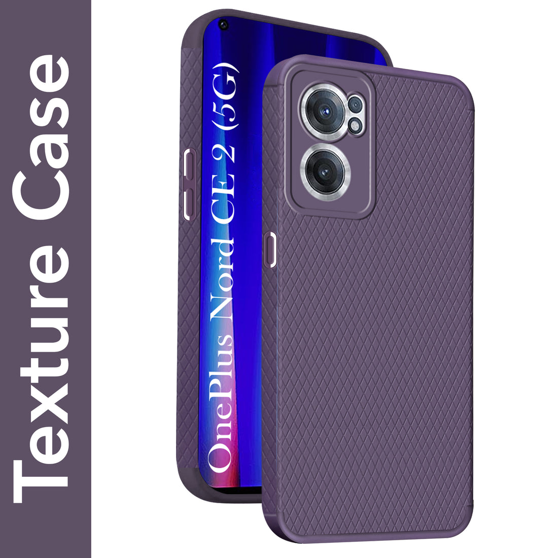 For OnePlus Nord CE 2 5G Back Cover Case (Liquid Silicone | Side Grip | Camera Protection)