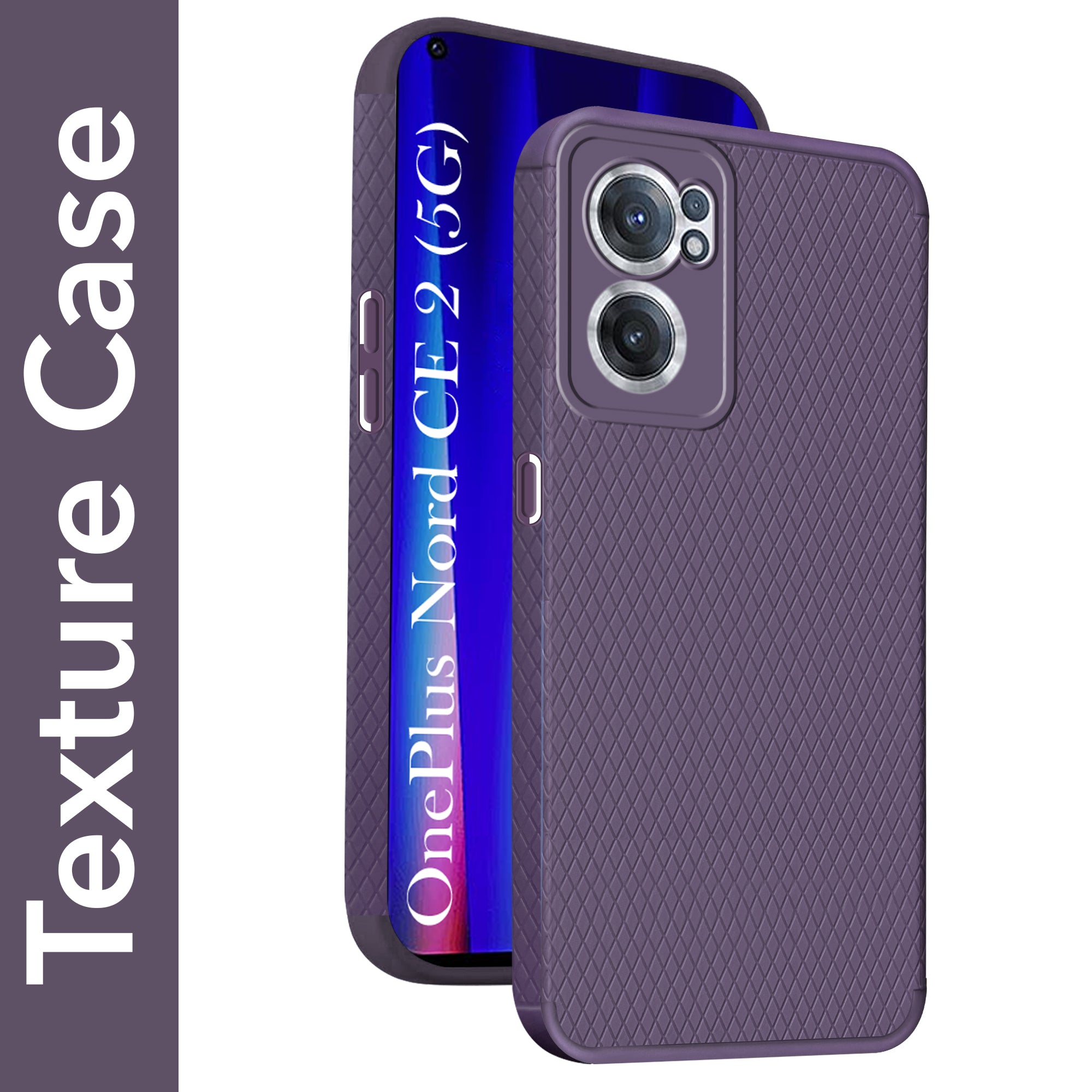 For OnePlus Nord CE 2 5G Back Cover Case (Liquid Silicone | Side Grip | Camera Protection)